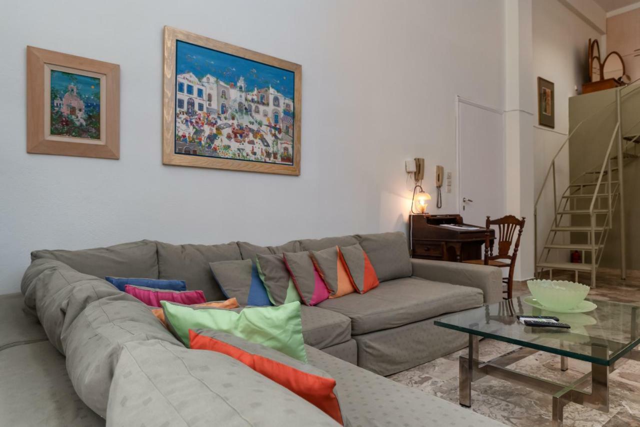 Acropolis Koukaki Loft Private Garden Apartment Athens Luaran gambar