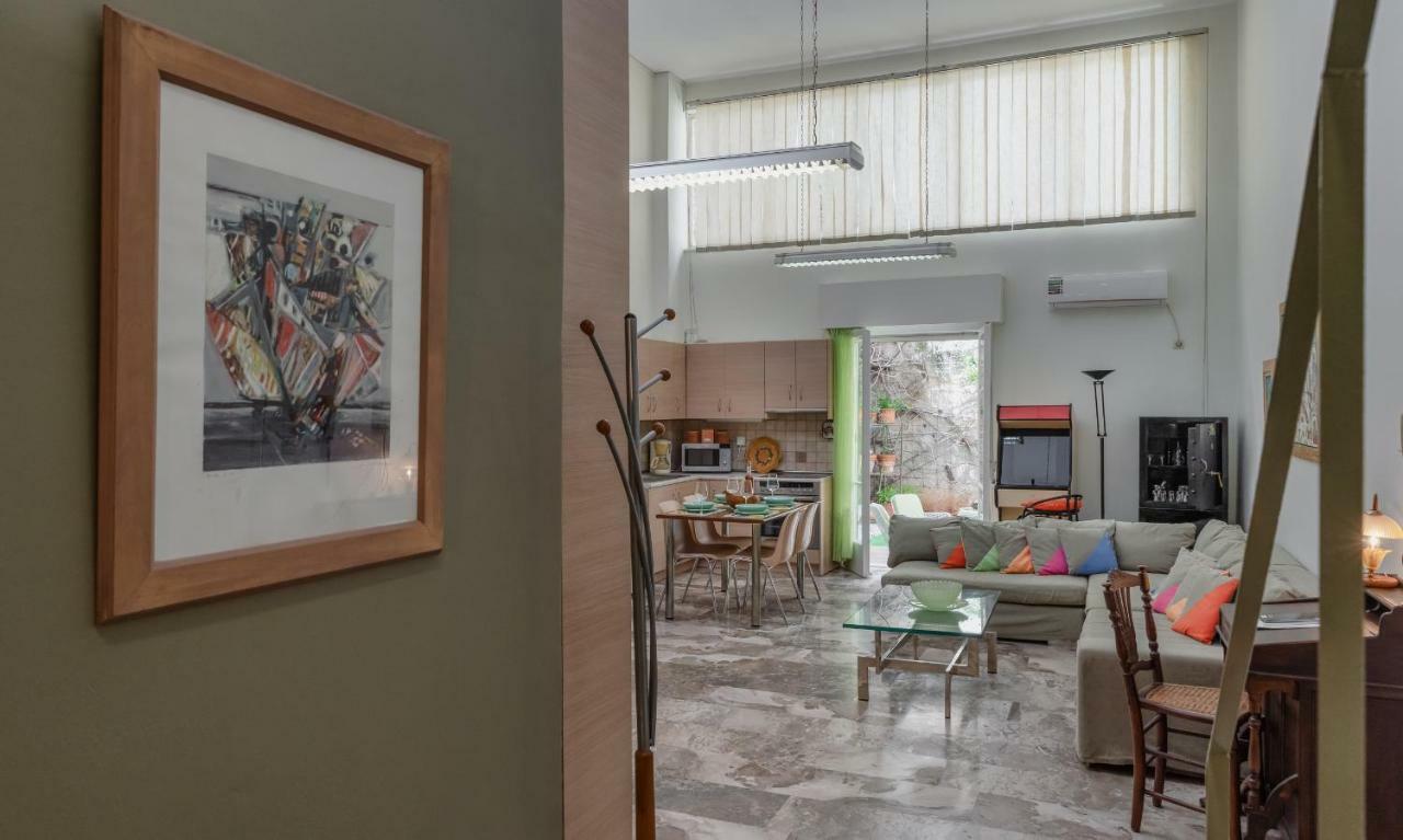 Acropolis Koukaki Loft Private Garden Apartment Athens Luaran gambar