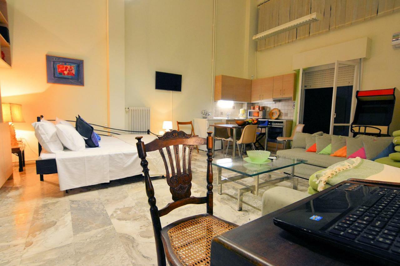 Acropolis Koukaki Loft Private Garden Apartment Athens Luaran gambar